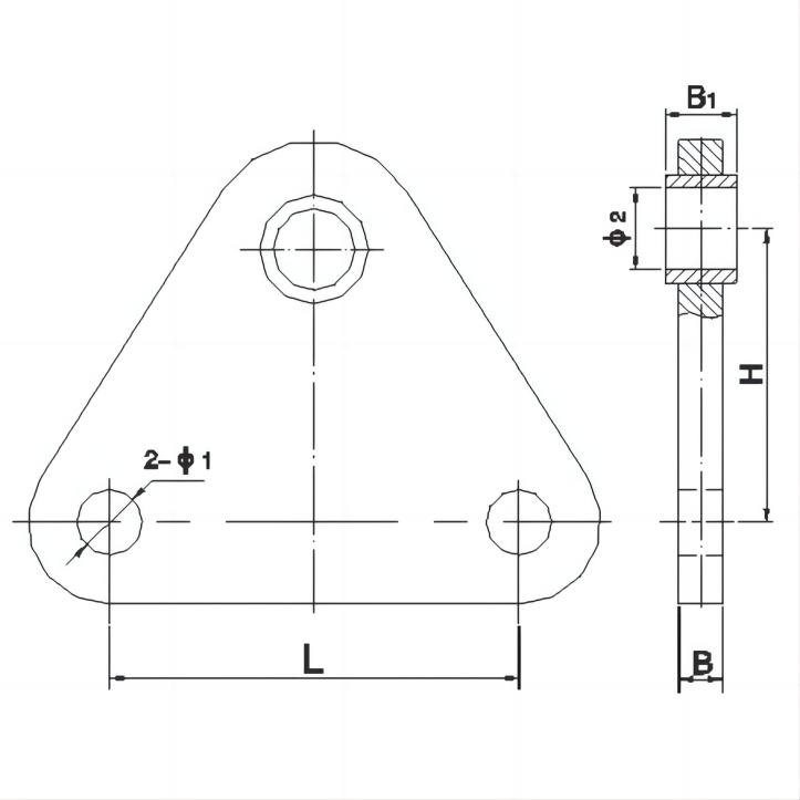 LV Galvanized Steel Yoke Plate